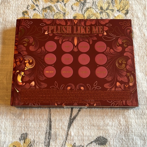 Colourpop Plush Like Me Palette - Swatched - Picture 6 of 6